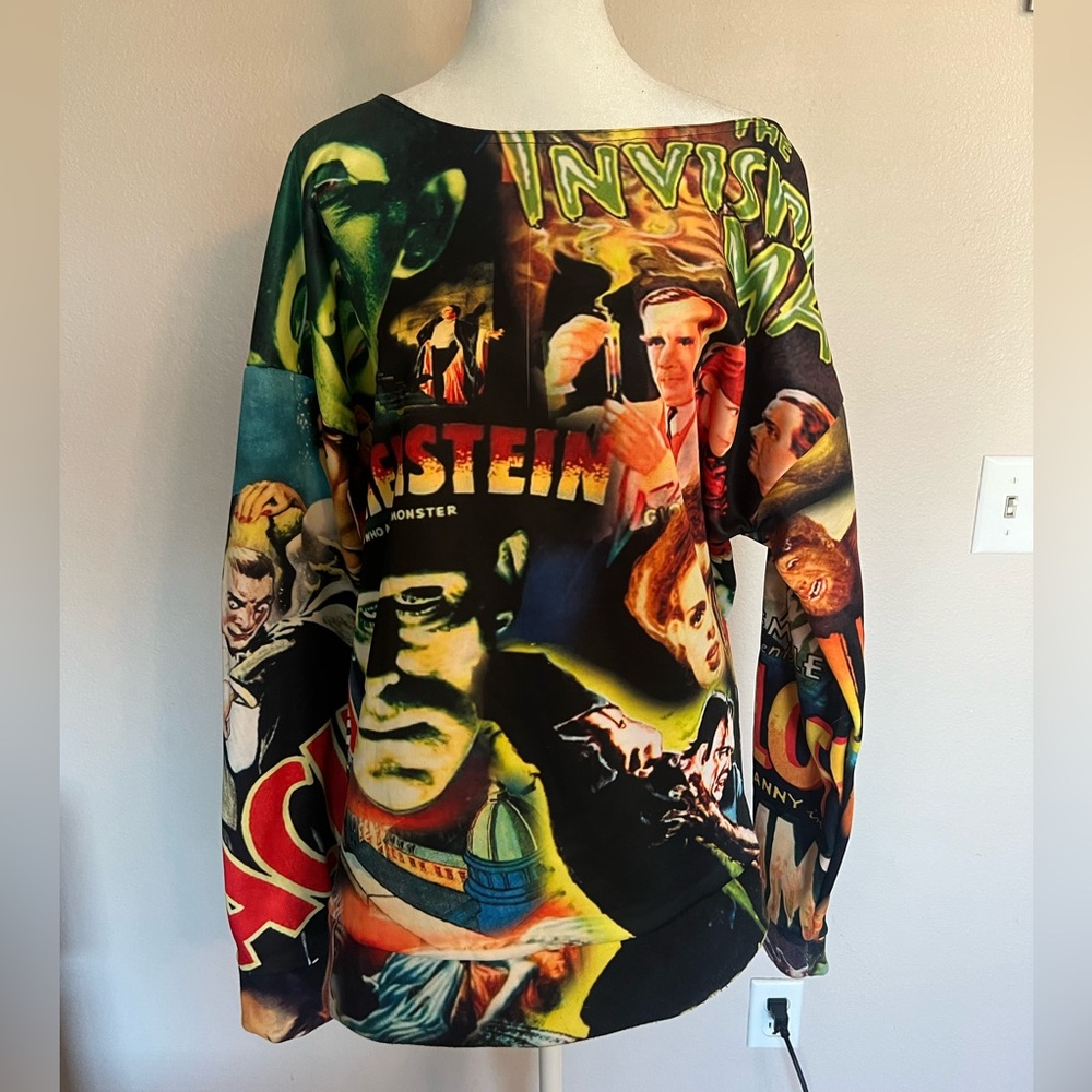 Classic Monters Long Sleeve Top
